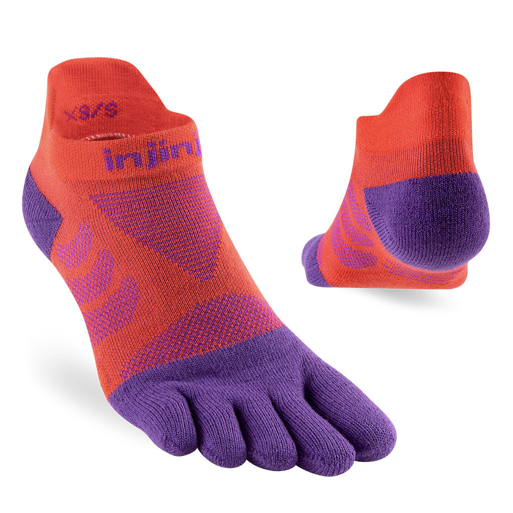 Injinji Womens Specific Ultra Run No Show Running Socks