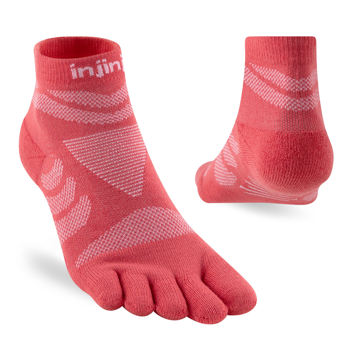 Injinji Womens Ultra Run Mini-Crew Running Socks