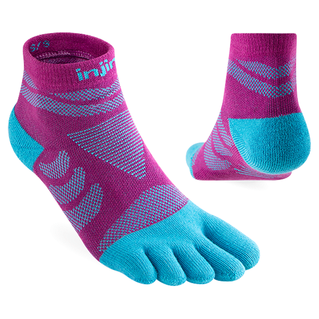 Injinji Womens Ultra Run Mini-Crew Running Socks