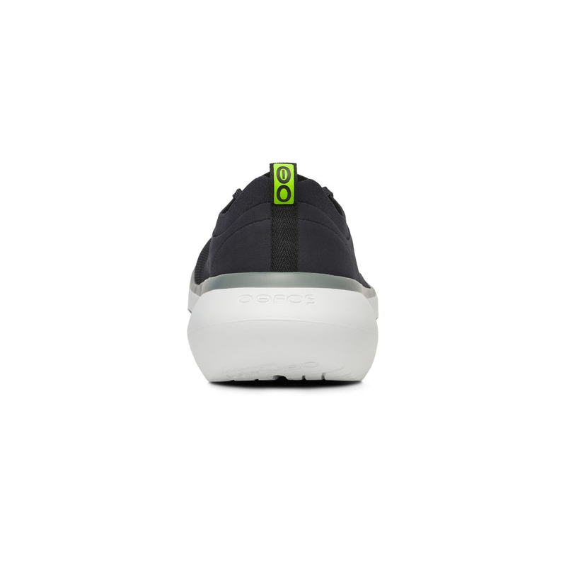 OOFOS Men's OOmy Stride Shoe - White/Black