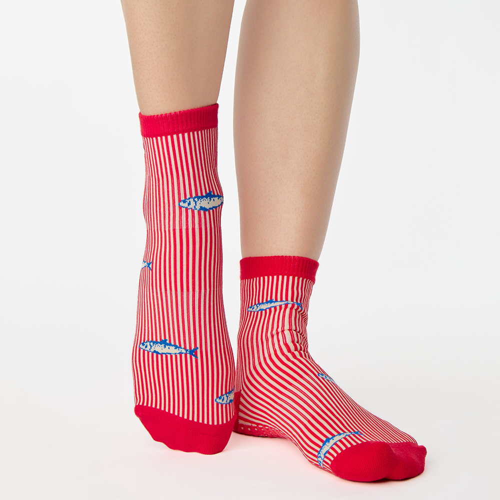 Pointe Studio Sardines Ankle Grip Sock