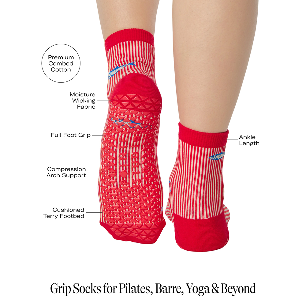 Pointe Studio Sardines Ankle Grip Sock