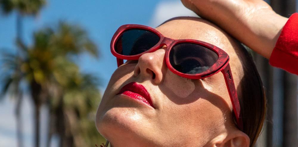 Goodr Runway Active Sunglasses - Haute Day in Hell