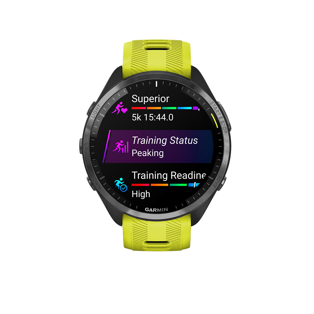 Garmin FORERUNNER 965 Premium GPS Running Triathlon Smartwatch Injinji Performance Shop