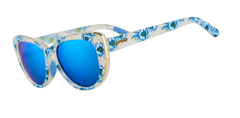 Goodr Runway Active Sunglasses - Freshly Picked Cerulean