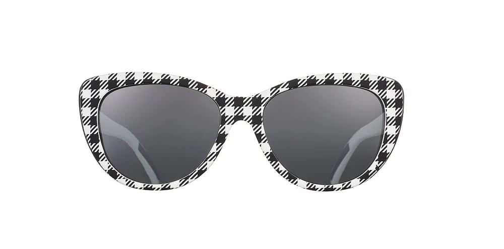 Goodr Runway Active Sunglasses - Gingham Is Sooo Last Season