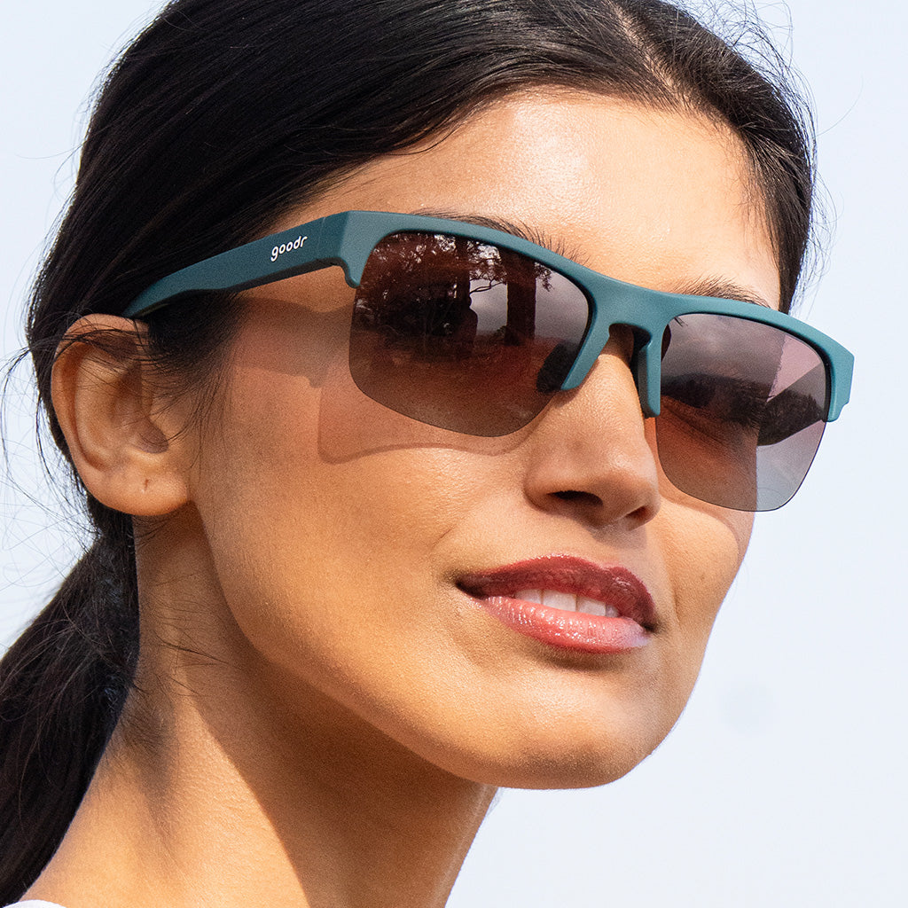 Goodr Flex G Sunglasses - Lawn Mower Drag Race