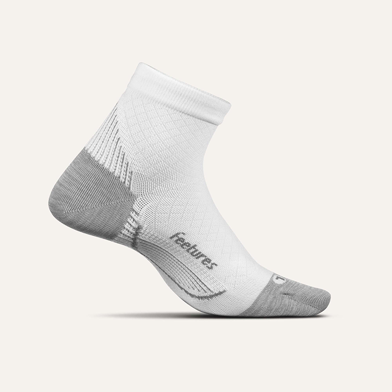 Feetures Plantar Fasciitis Compression Sock Light Cushion Quarter