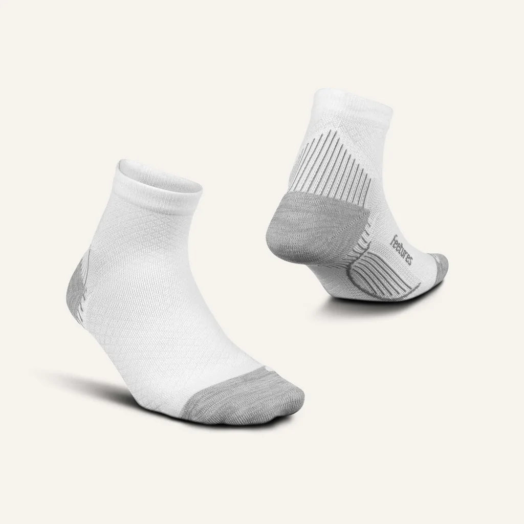 Feetures Plantar Fasciitis Compression Sock Ultra Light Quarter Socks