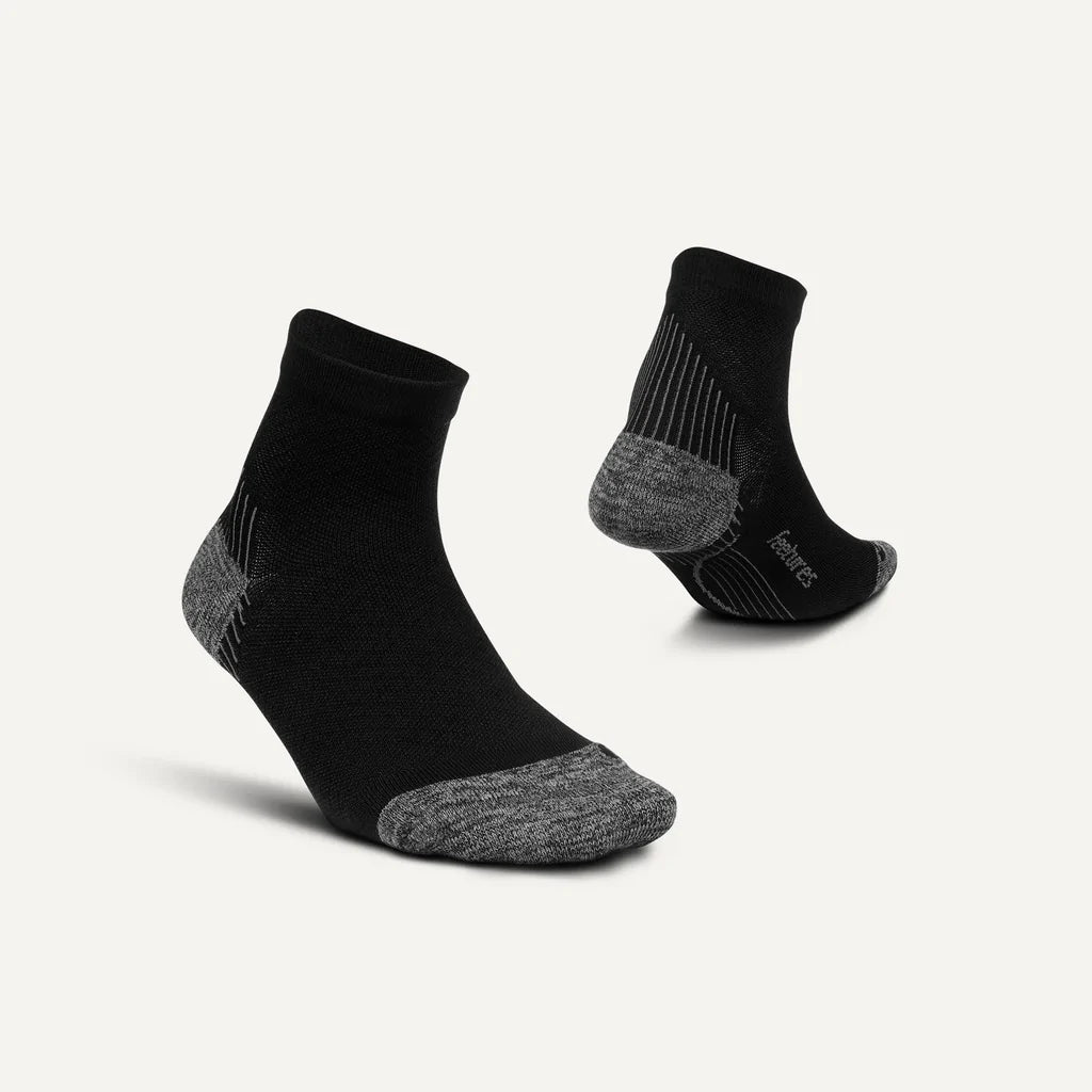 Feetures Plantar Fasciitis Compression Sock Ultra Light Quarter Socks