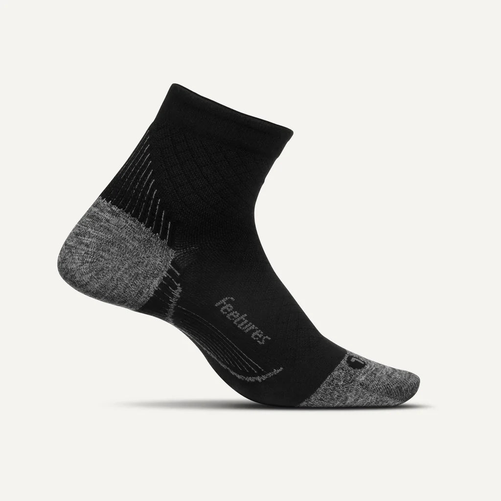 Feetures Plantar Fasciitis Compression Sock Ultra Light Quarter Socks