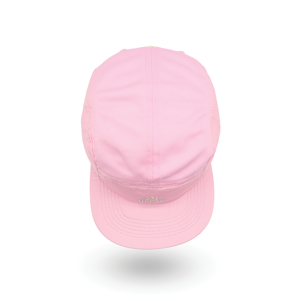 Helios Headwear Ultralight 7 Panel Soft Brim Cap - Pink