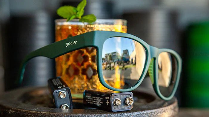 Goodr BFG Active Sunglasses - Mint Julep Electroshocks