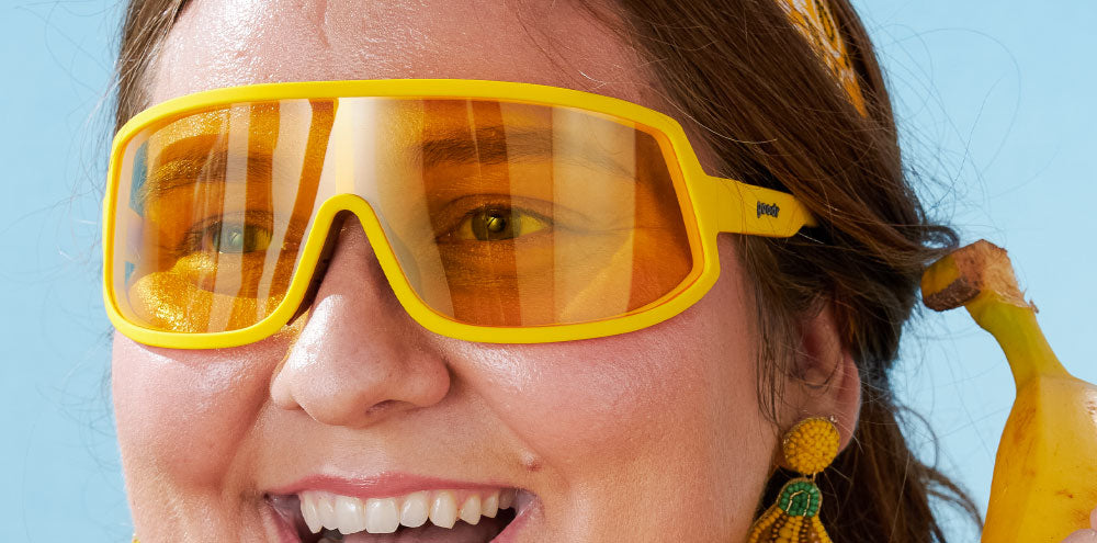 Goodr Wrap G Active Sunglasses - These Shades Are Bananas