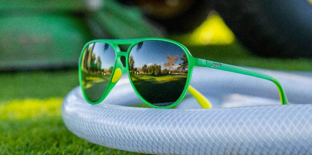 Goodr Mach G Active Sunglasses: Tales From The Greenskeeper