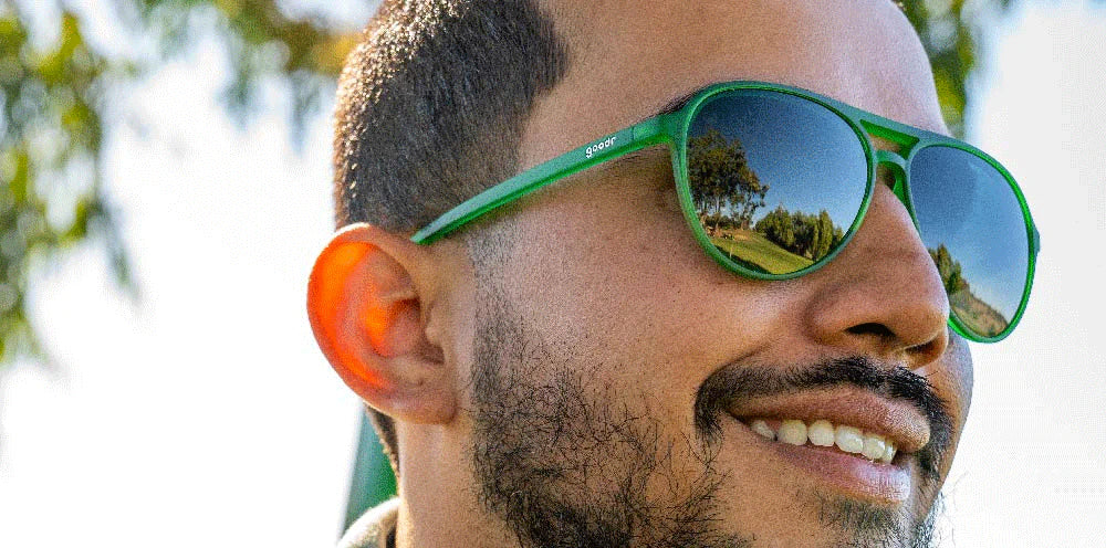 Goodr Mach G Active Sunglasses: Tales From The Greenskeeper