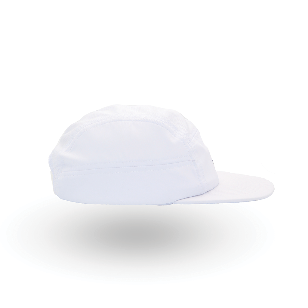 Helios Headwear Ultralight 7 Panel Soft Brim Cap - White