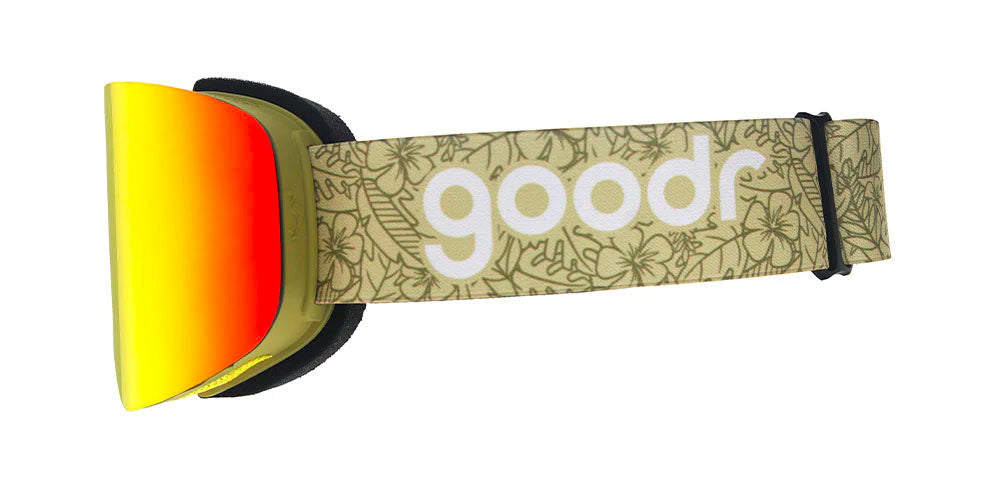 Goodr Snow G Snow Goggles - Here for the Hot Toddies