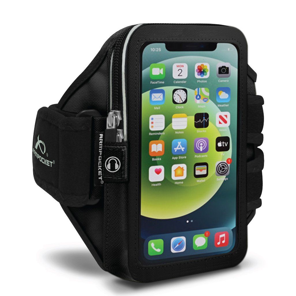 Armpocket Ultra i-35 Smartphone Armband for iPhone 13 mini/12 mini/SE/8, Galaxy S23/S7/S6, Google Pixel 6a &amp; more