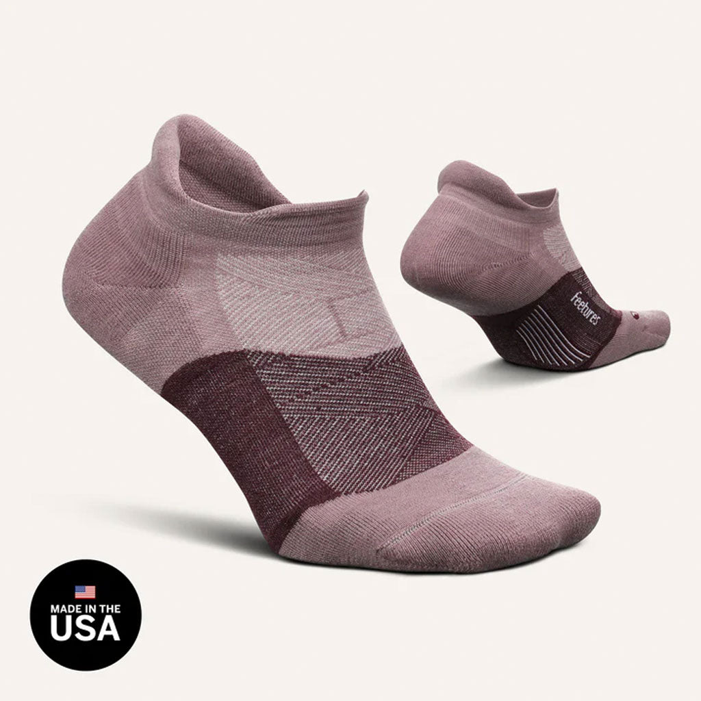 Feetures Merino 10 Ultra Light Cushion No-Show Tab Running Socks