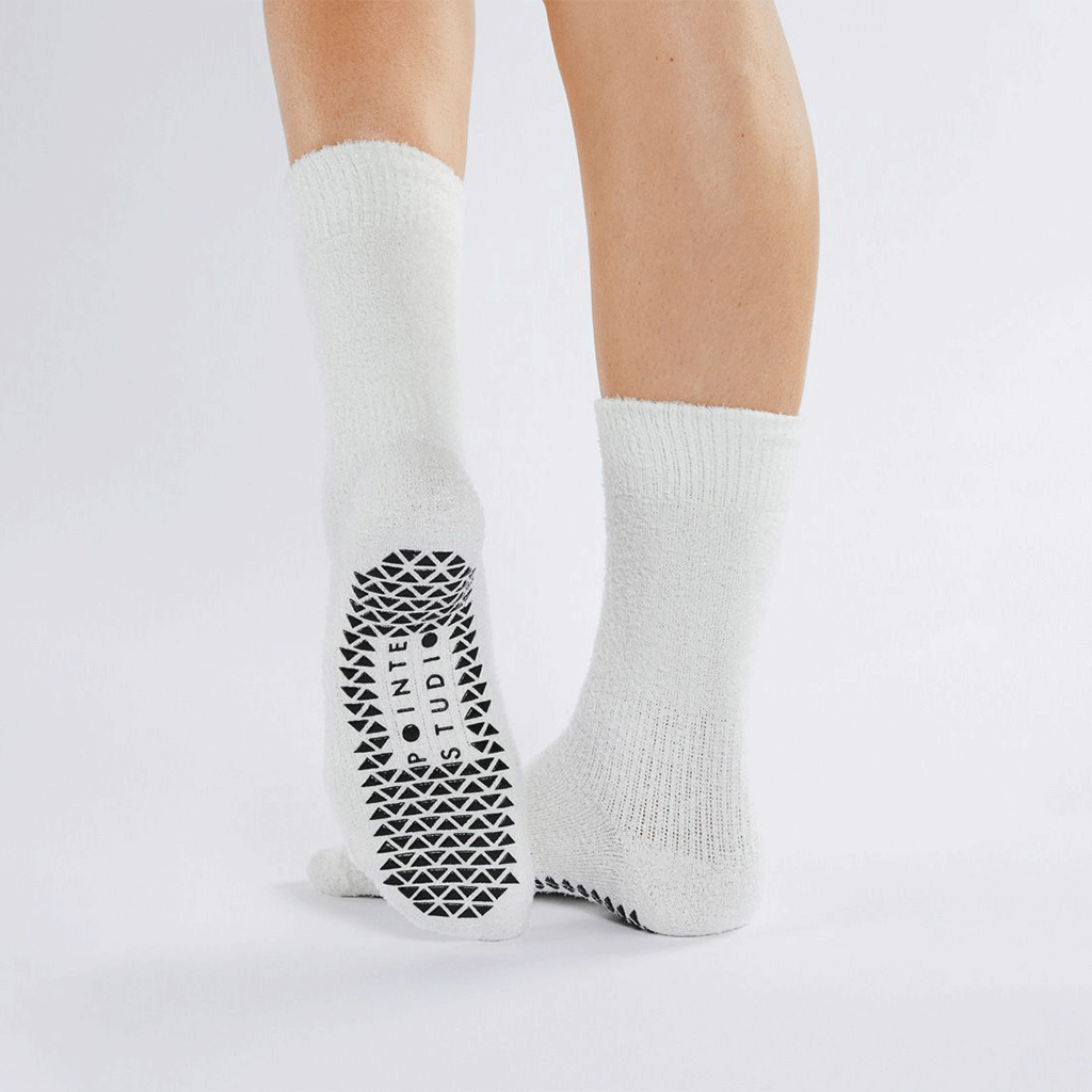 Pointe Studio Happy Cloud Crew Grip Sock