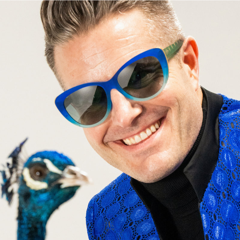 goodr Glam G - Rhonda's Peacock Palace