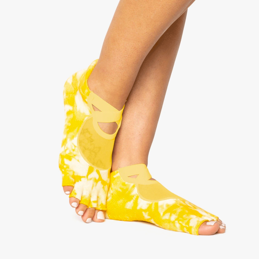Pointe Studio Wash Out Toeless Grip Sock