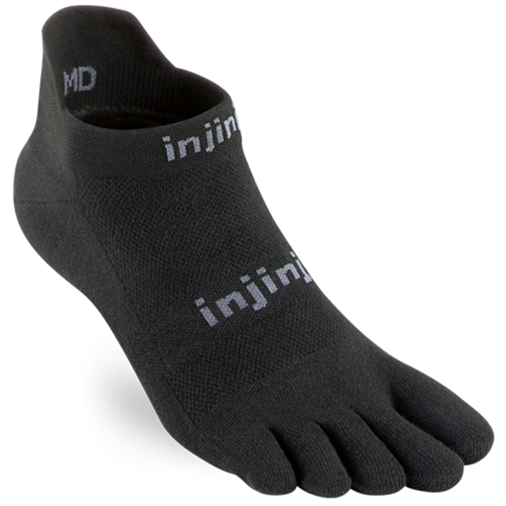 SALE: Injinji RUN Original Weight No-Show Running Socks