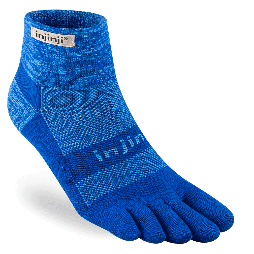 Injinji TRAIL Midweight Mini-Crew Running Socks - Injinji Performance Shop