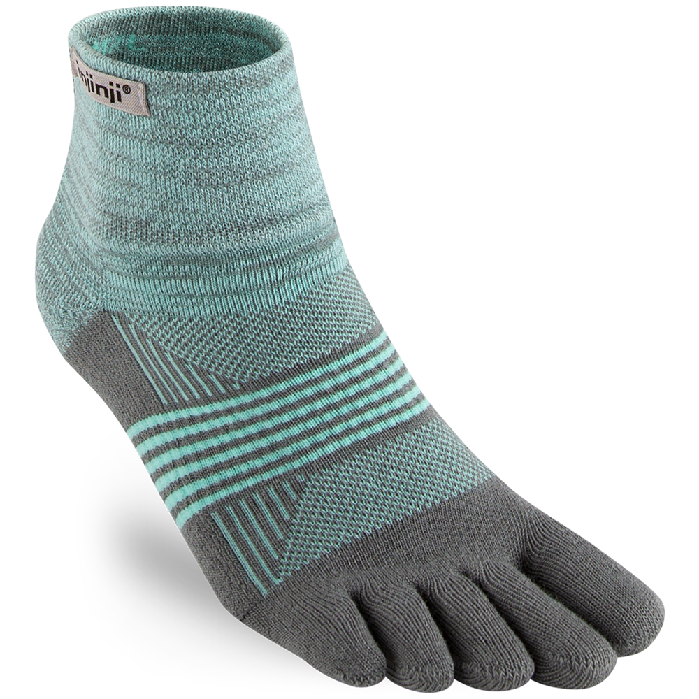 Injinji TRAIL Womens Specific Midweight Mini-Crew Running Socks