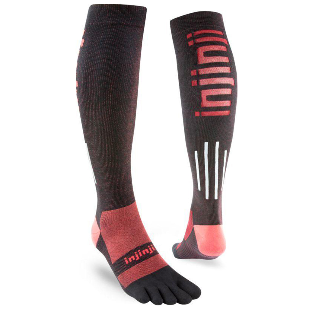 Injinji Compression Lightweight OTC Calf Compression Running Socks