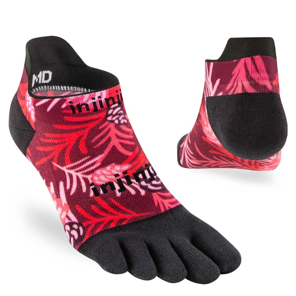 Injinji SPECTRUM RUN Lightweight No-Show Running Socks