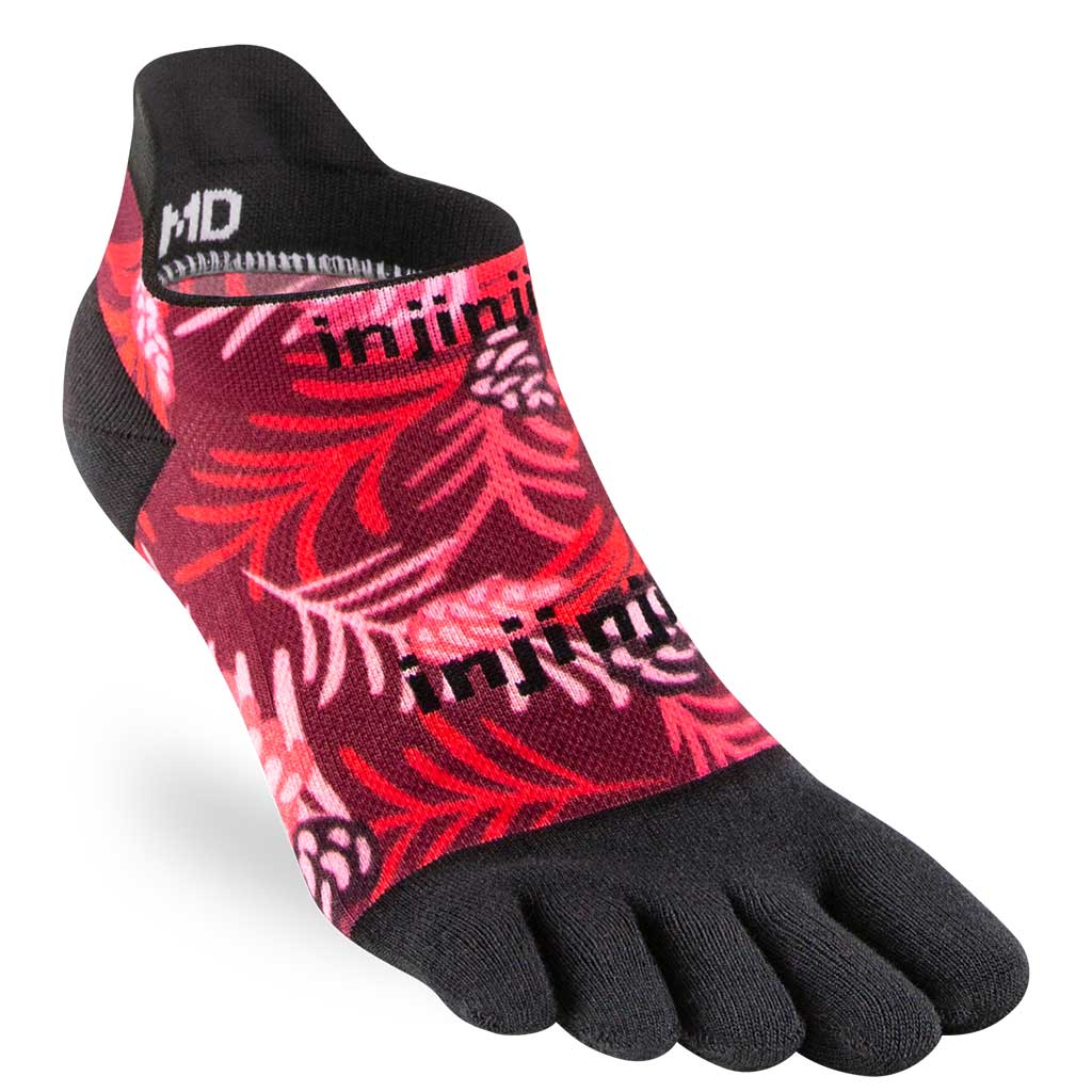 Injinji SPECTRUM RUN Lightweight No-Show Running Socks