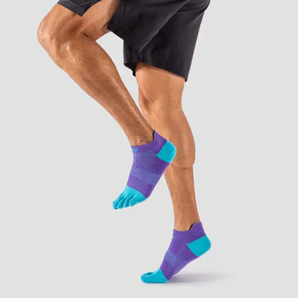 Injinji RUN Lightweight No-Show Running Socks