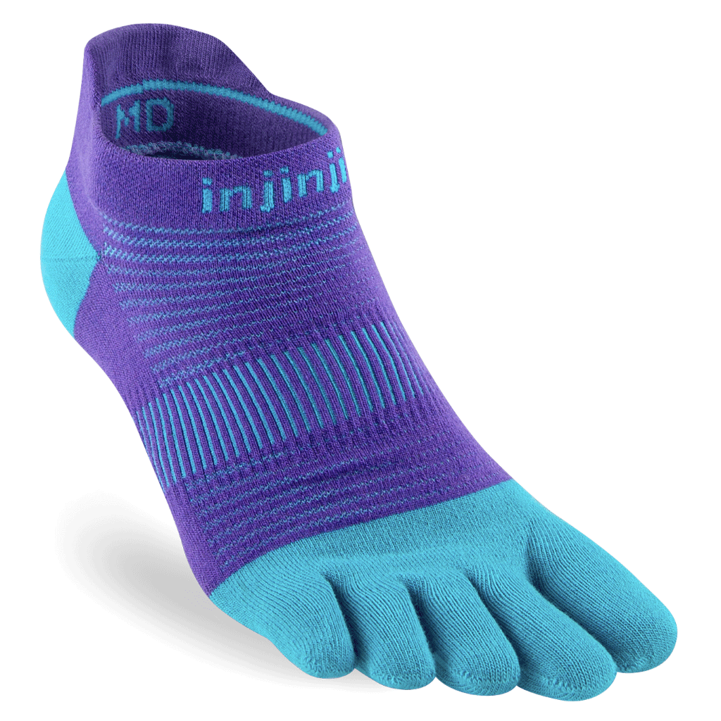 Injinji RUN Lightweight No-Show Running Socks