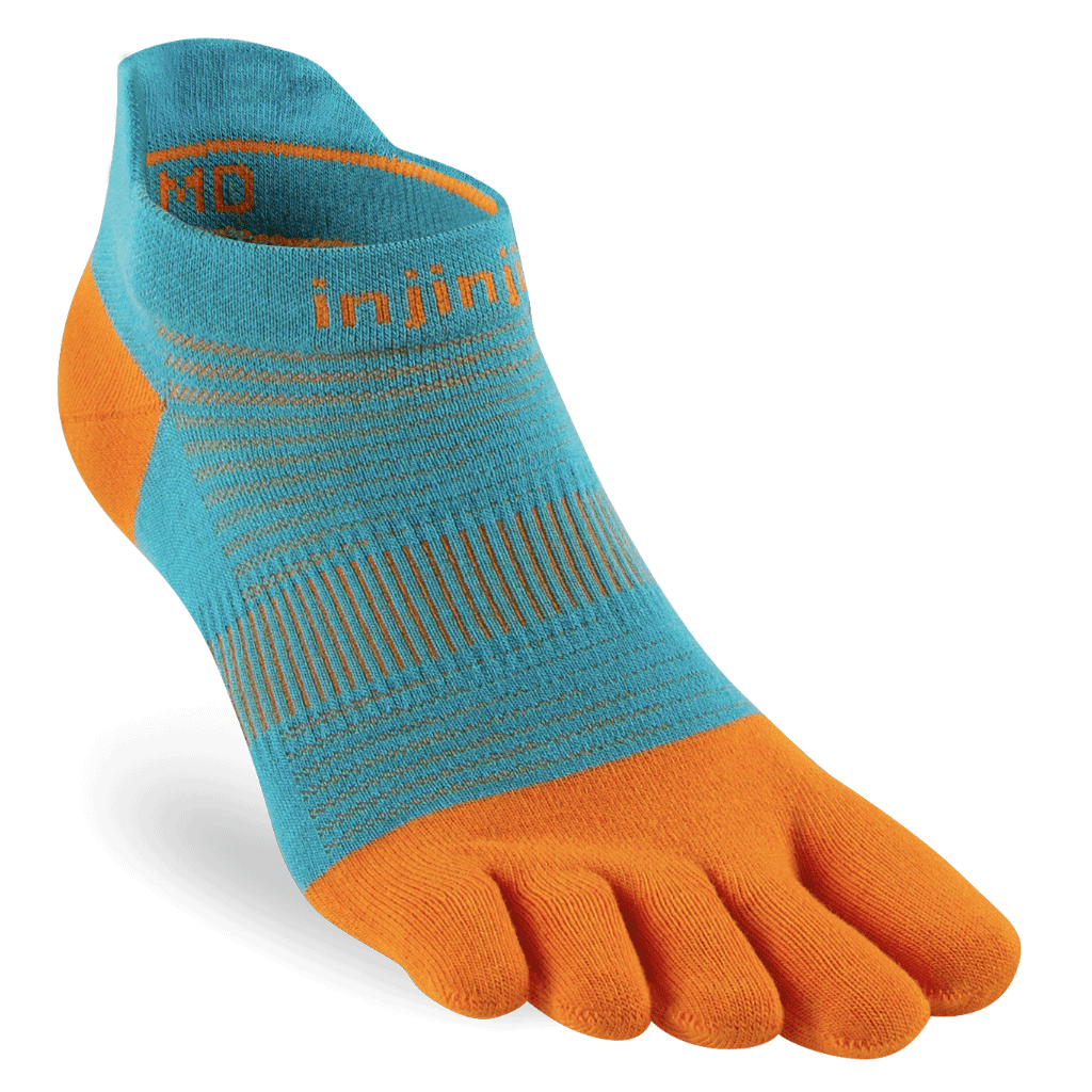 Injinji RUN Lightweight No Show Running Socks Injinji