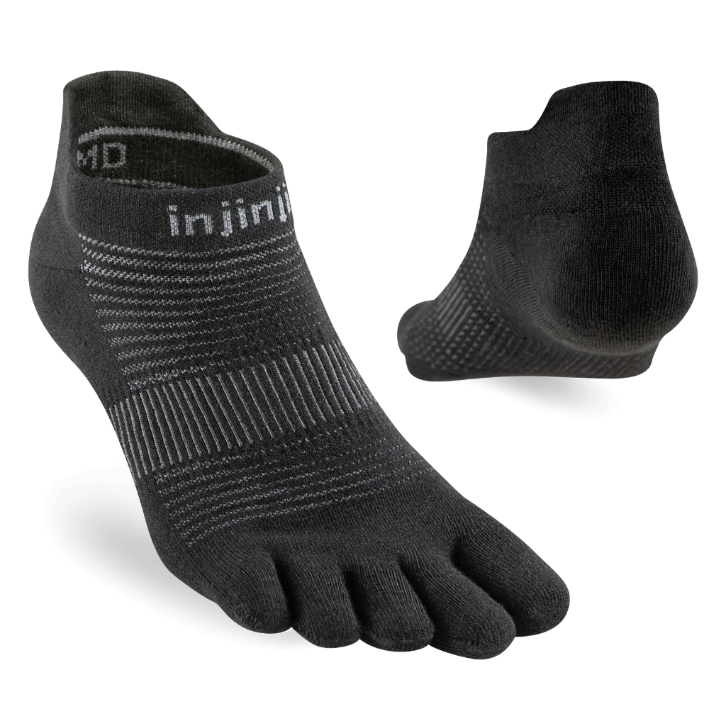 Injinji RUN Original Weight No-Show Running Socks