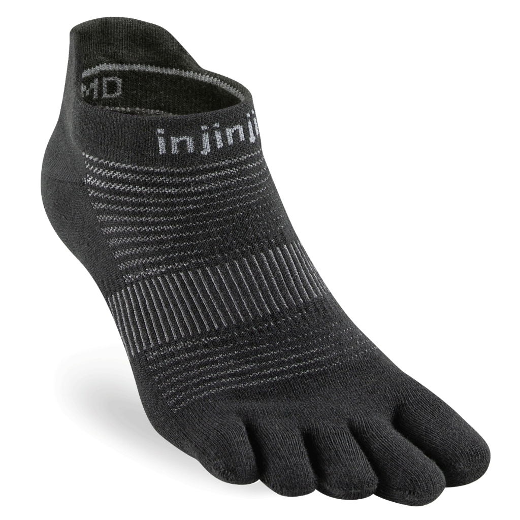 Injinji RUN Original Weight No-Show Running Socks