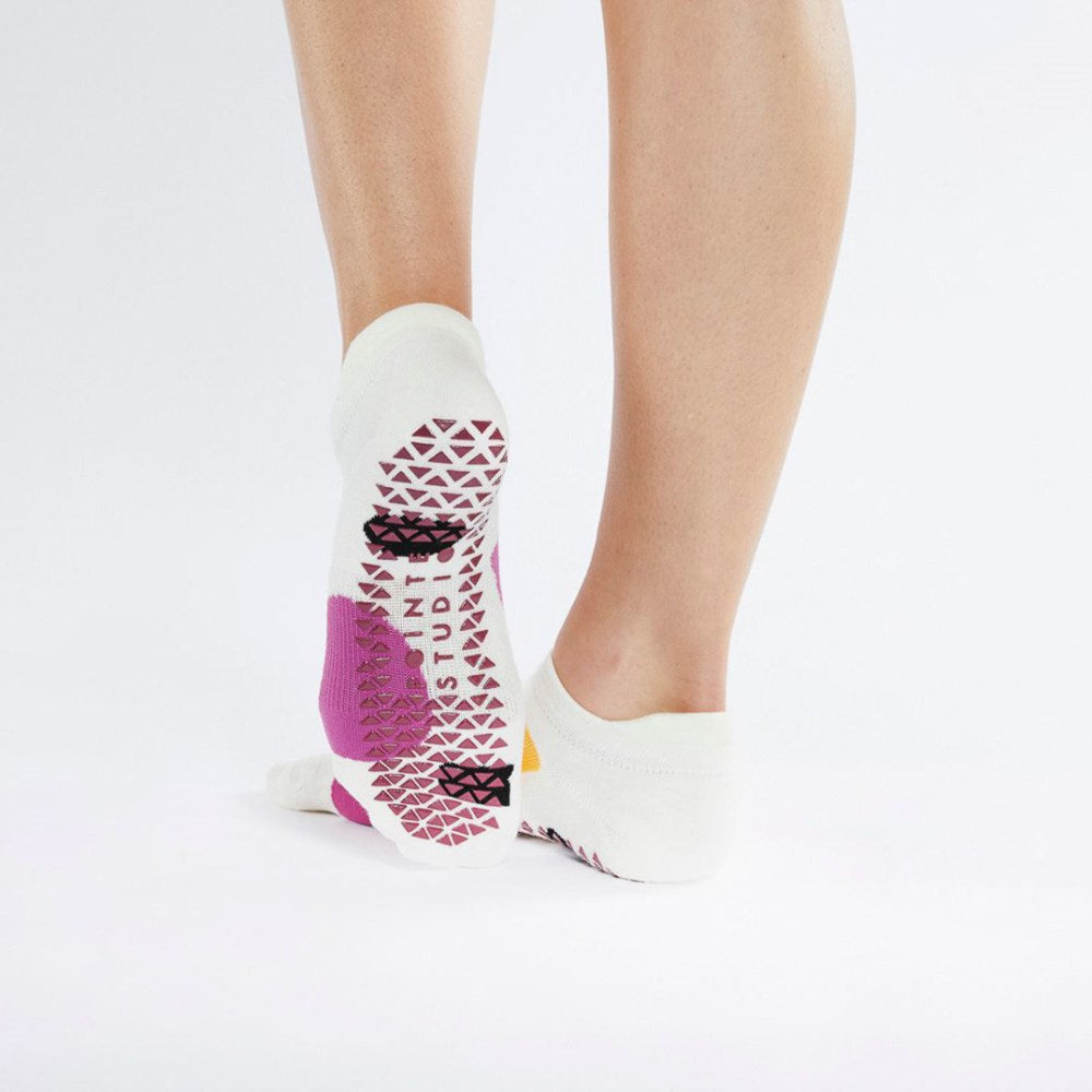 Pointe Studio Strap Sunny Day Expression Grip Sock - Injinji