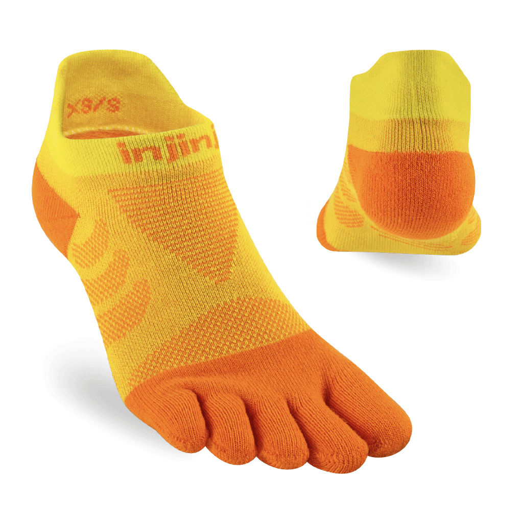 Injinji Womens Specific Ultra Run No Show Running Socks