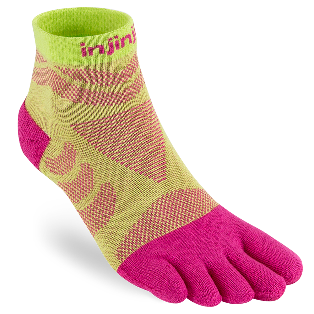 Injinji Womens Ultra Run Mini-Crew Running Socks