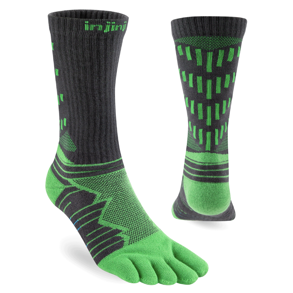 Green 2025 running socks