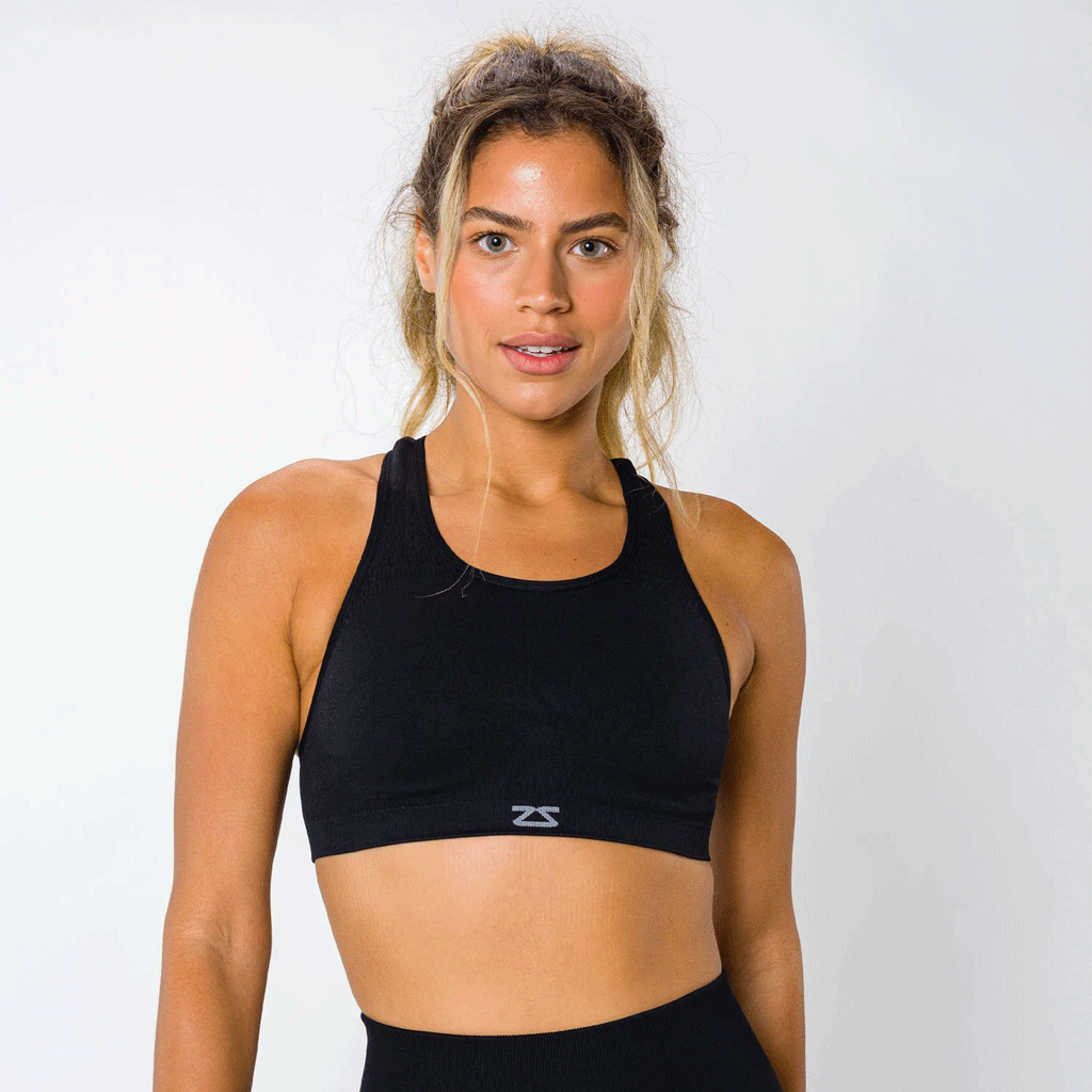 Zensah Seamless Running Sports Bra Injinji Performance Shop