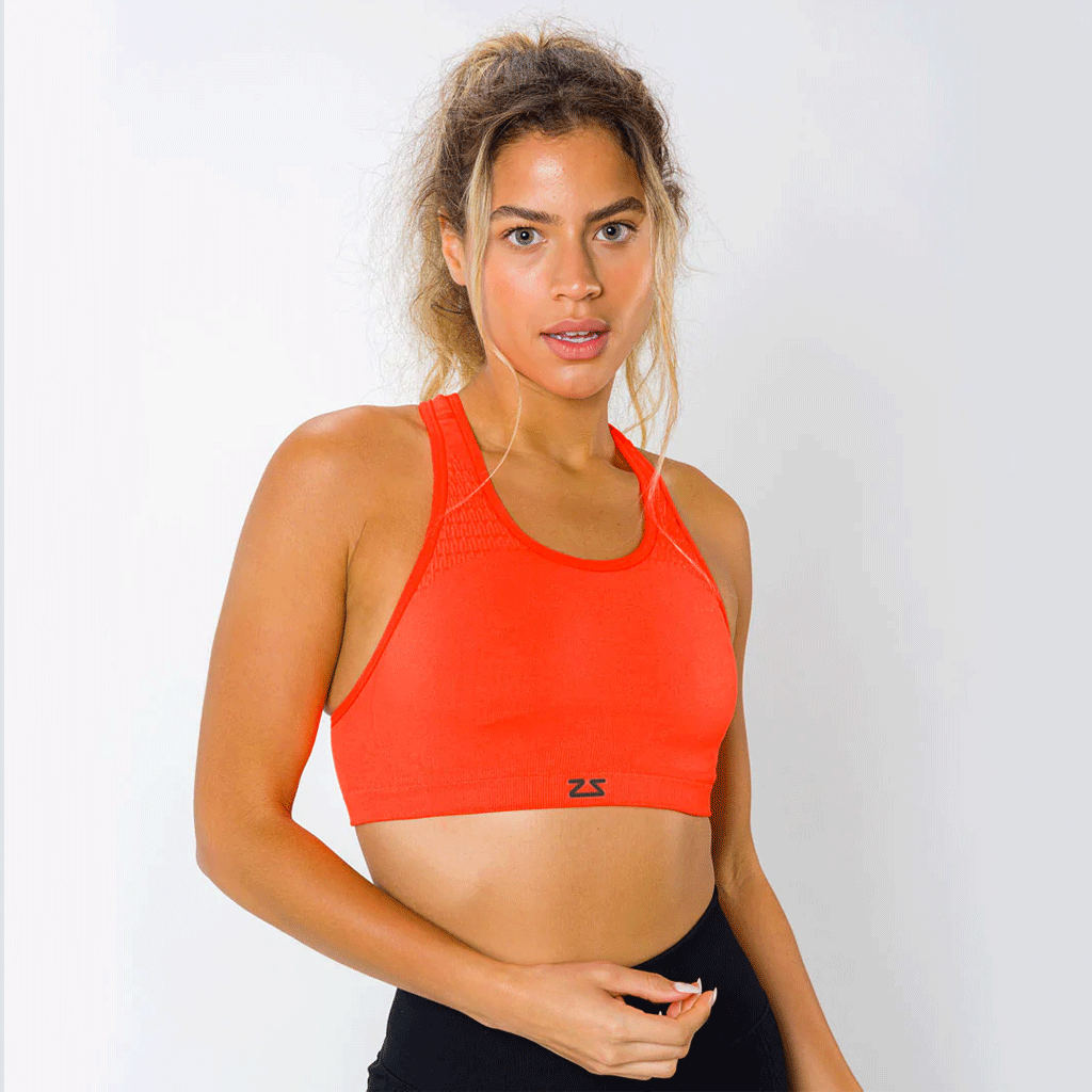 Zensah Seamless Running Sports Bra Injinji Performance Shop