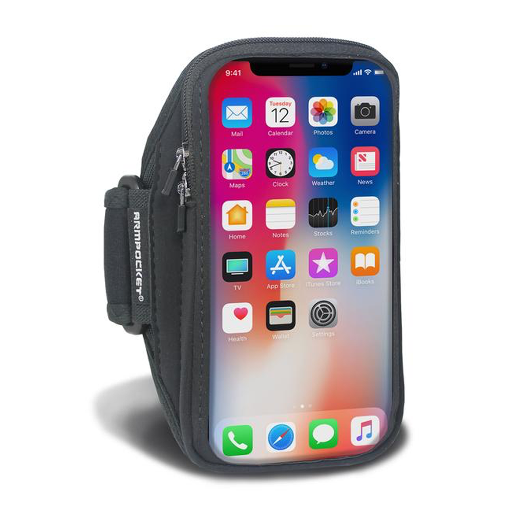 Armpocket X armband for iPhone 15/14/13/12, Galaxy S20/S10, Pixel 6a &amp; full screen devices