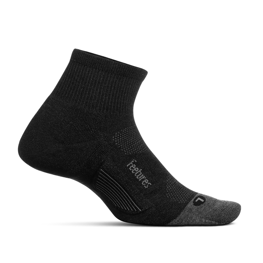 Feetures Merino 10 Ultra Light Cushion Quarter Running Socks