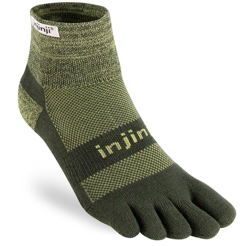 SALE: Injinji TRAIL Midweight Mini-Crew Running Socks