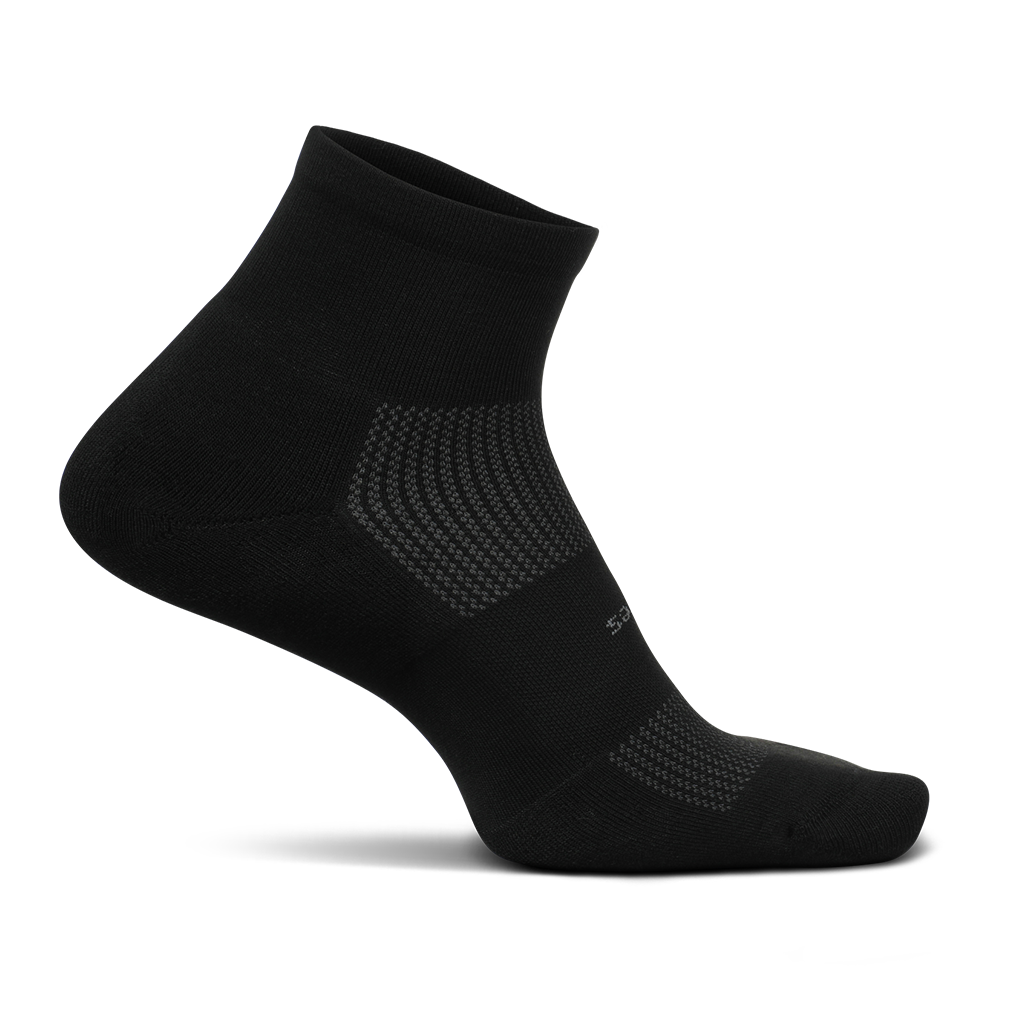 Feetures High Performance Light Cushion Quarter Socks