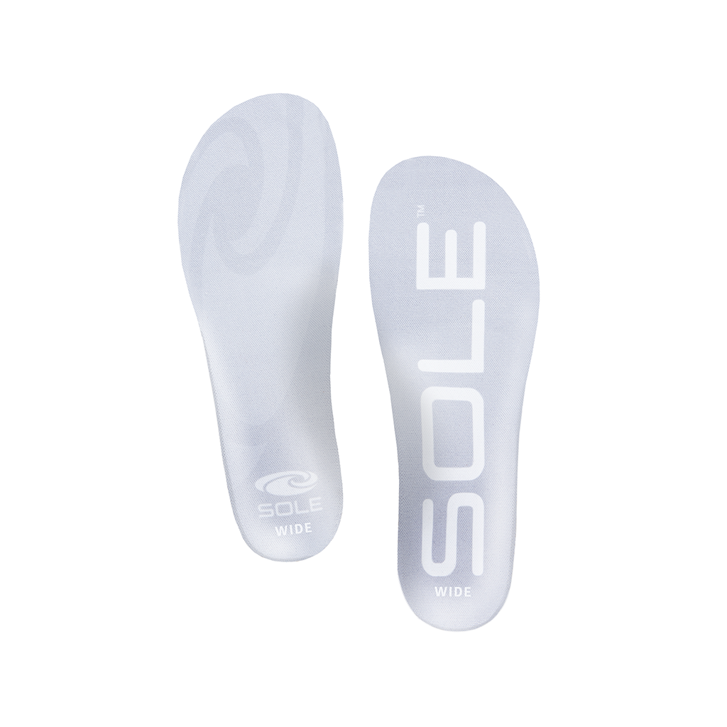 SALE: Sole Footbed Active Wide Thin Unisex Orthotic Insole