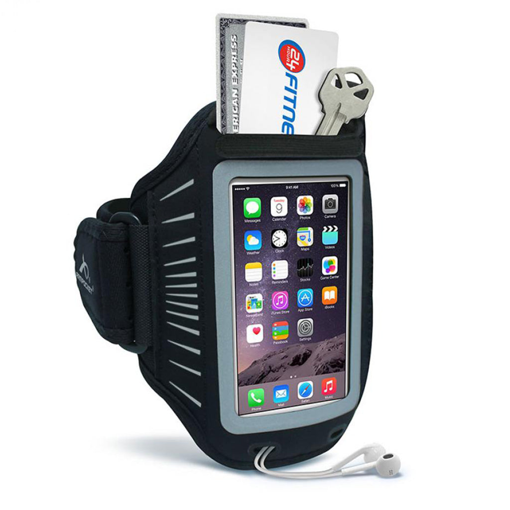 Armpocket Racer, Slim Armband for iPhone SE /8/7/6, Galaxy S7 &amp; more
